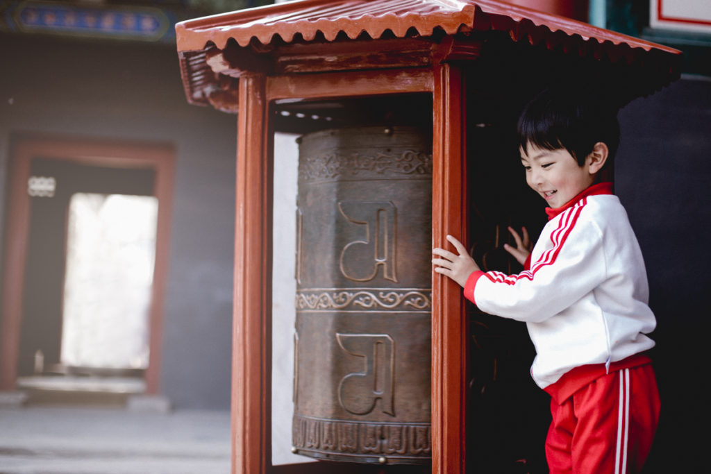 visiter pekin enfant temple du lama